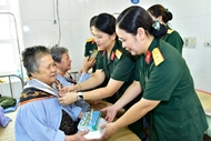 Gifts presented to female patients with difficult conditions